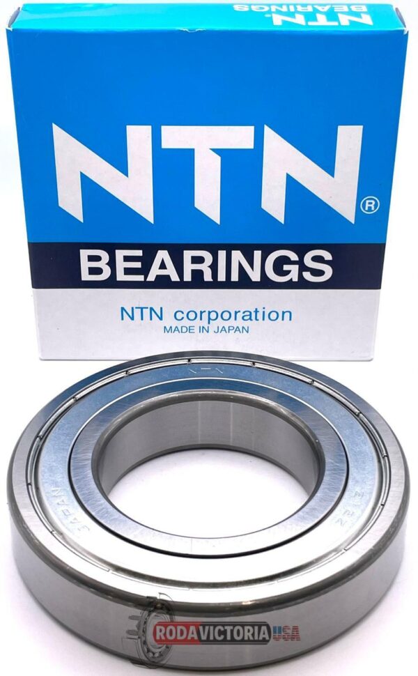 NTN JAPAN 6212 ZZ/5K DEEP GROOVE BALL BEARING, METAL SHIELDED 60x110x22 mm - Image 2