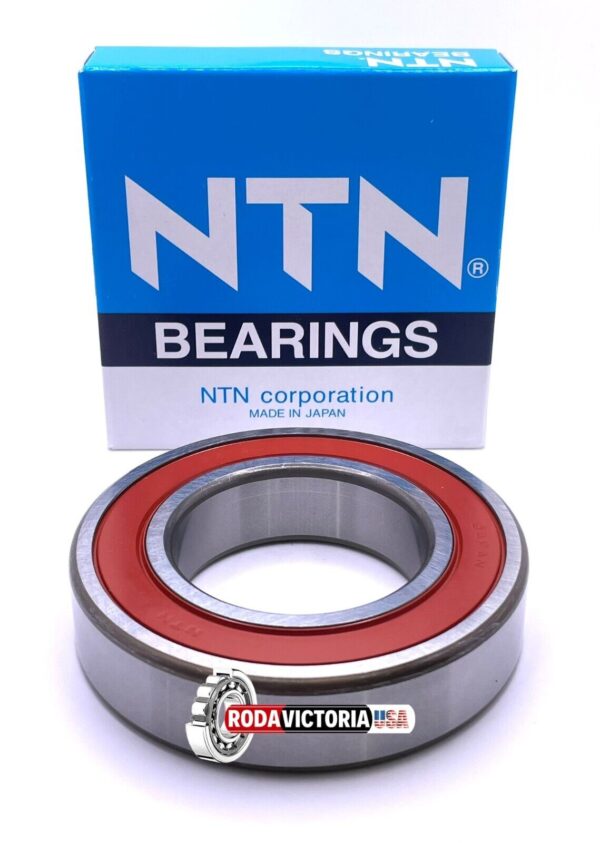 NTN JAPAN 6210 LLU CM/5K Deep Groove Ball Bearing, Rubber Sealed 50x90x20 mm. - Image 2