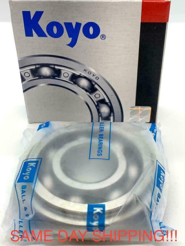 KOYO 6304NRC3 DEEP GROOVE BALL BEARING, Open W Snap Ring 20x52x15 - Image 2