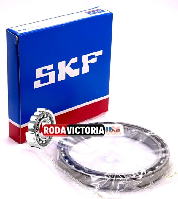 SKF 61816 Deep Groove Ball Bearing, Open, No Seals 80x100x10 mm - Image 3