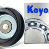 Toyota FJ Cruiser Lexus RX350 Drive Belt Idler Pulley Koyo PU107013ARMXY 6302RMX - Image 2