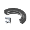 DICHTOMATIK Oil Shaft Seal 50x90x10mm Dust Grease Seal TC Double Lip w/ Spring - Image 2