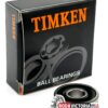 TIMKEN 608 2RS DEEP GROOVE BALL BEARING 8x22x8mm