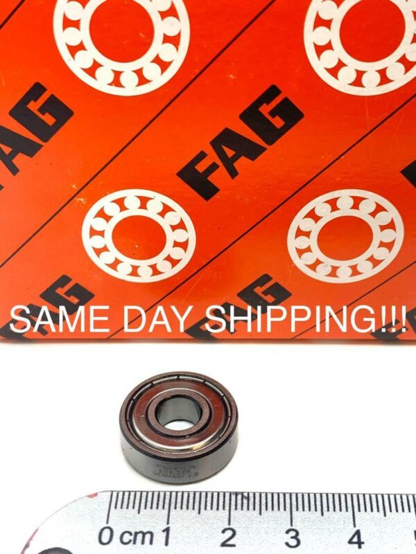 (10 PCS) FAG 608 ZZ SINGLE ROW DEEP GROOVE BALL BEARING 608 ZZ 608 2Z - Image 3