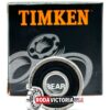 TIMKEN 608 2RS DEEP GROOVE BALL BEARING 8x22x8mm - Image 2