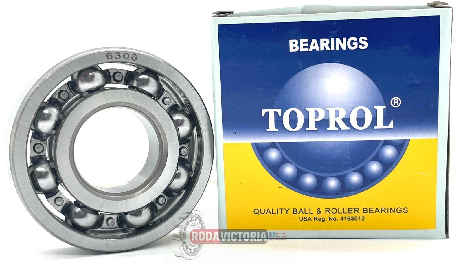 BALL BEARING WJB 6305 OPEN, NO SEALS 25x62x17mm POLARIS 3233020 - Image 3