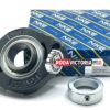 NKE FLCTE25 2-BOLT Flanged Ball Bearing 25 mm with Collar - Image 2