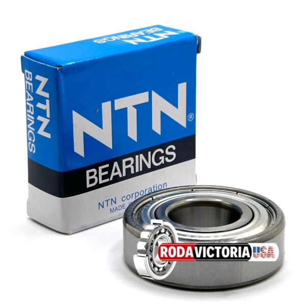 NTN 6204 ZZ Deep Groove Ball Bearing, Metal Shielded 20x47x12 mm - Image 3