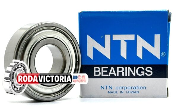 NTN 6204 ZZ Deep Groove Ball Bearing, Metal Shielded 20x47x12 mm - Image 2