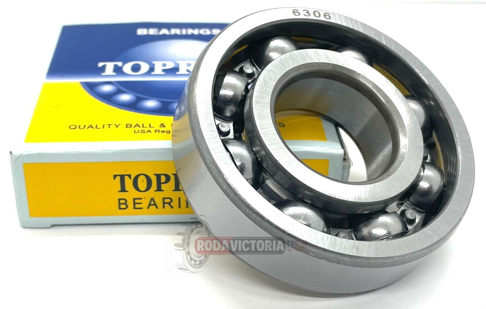 BALL BEARING WJB 6305 OPEN, NO SEALS 25x62x17mm POLARIS 3233020