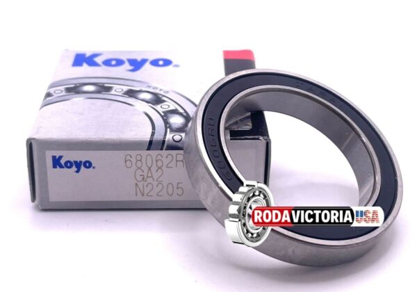 KOYO 6806 2RU Deep Groove Ball Bearing, Rubber Sealed 30x42x7 mm 6806-2RS