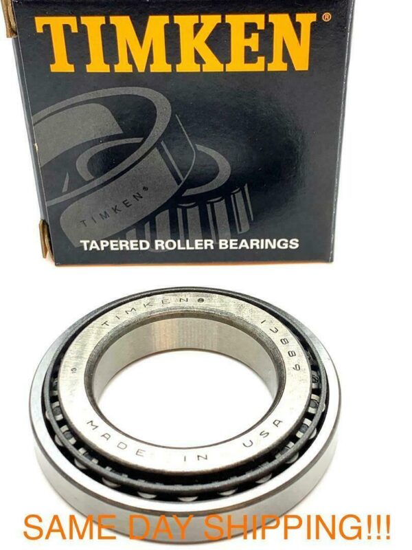 (1SET) Timken USA 13836 / 13889 Tapered Roller Bearing (1) Cup and (1) Cone - Image 3