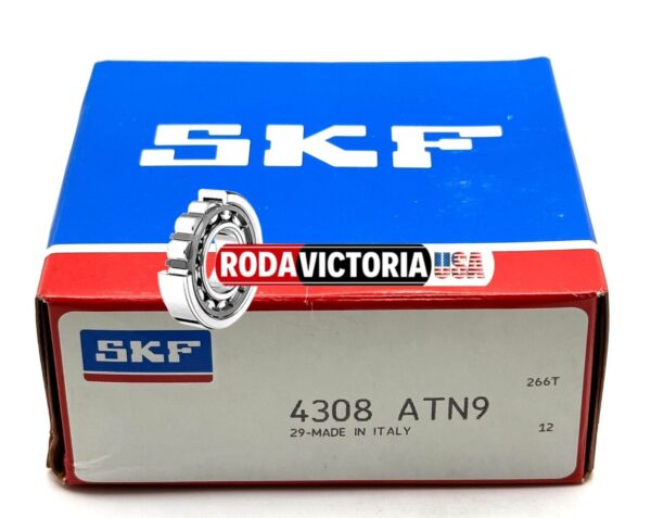 SKF 4308 ATN9 DOUBLE ROW BALL BEARING, OPEN, NO SEALS 40x90x33mm