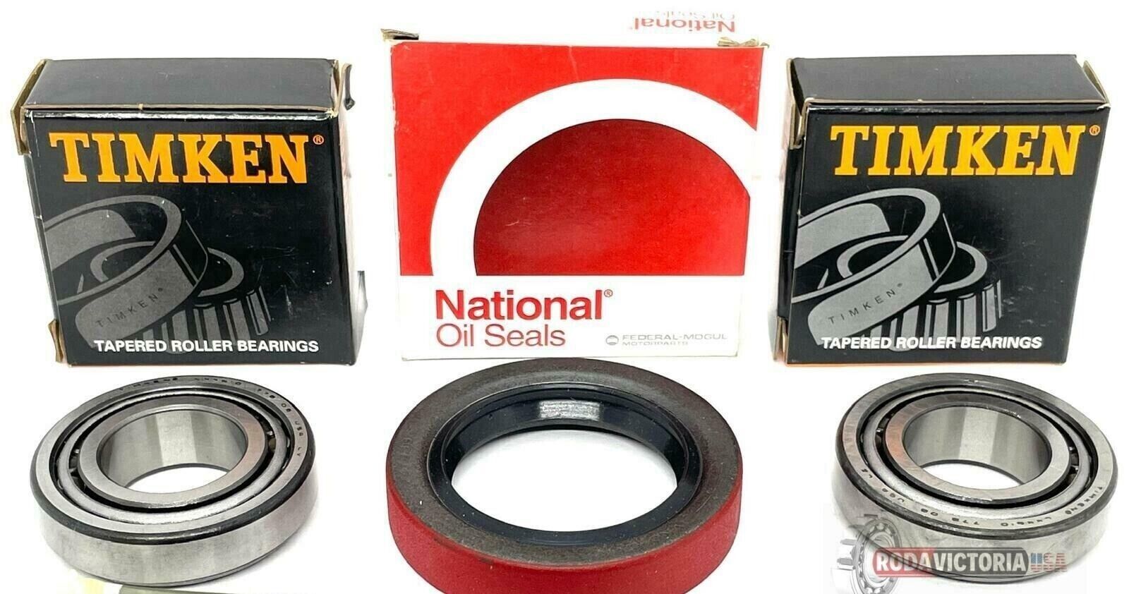 Trailer Wheel Bearing Hub Kit L44643 Seal 1.250'' for 2000# EZ Lube Axles 1.00'' - Image 3