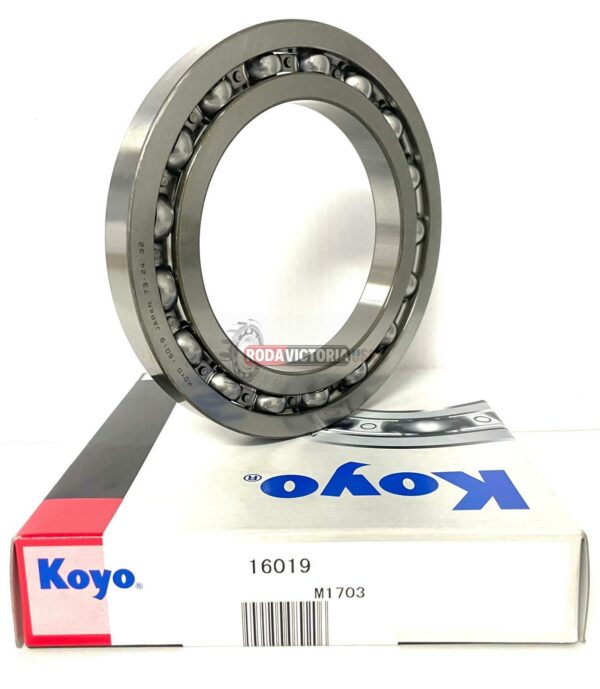 KOYO MADE IN JAPAN 16019 Deep Groove Ball Bearing 95 x 145 x 16 mm Open