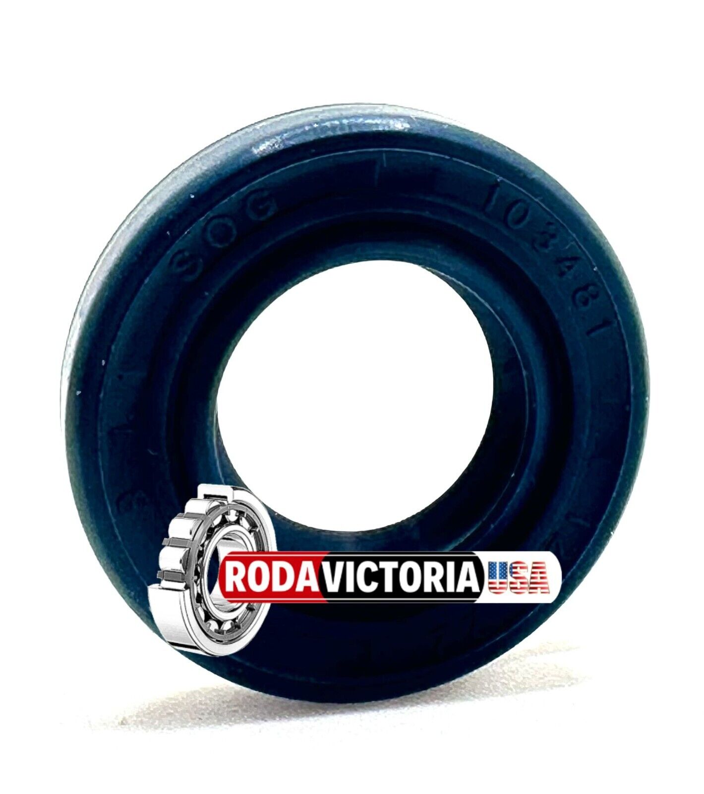 thumbnail image 2 of VXB TC12x24x5 Shaft Oil Seal – 12mm X 24mm X 5mm – Double Lip Rubber – Metric Sealed Rods – Pack Of 1 2 of 4