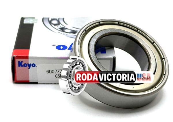 KOYO (JTEKT) 6007 CM Deep Groove Ball Bearing, Open, No Seals 35x62x14 mm