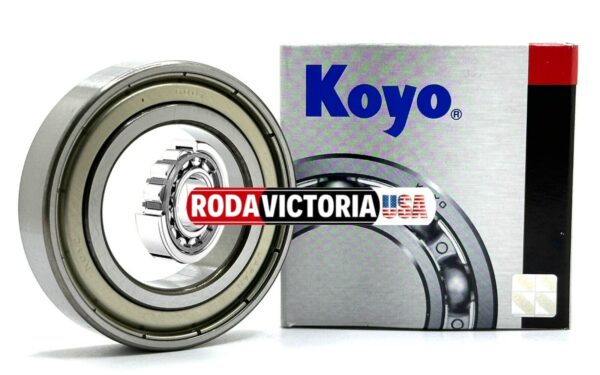 KOYO (JTEKT) 6007 CM Deep Groove Ball Bearing, Open, No Seals 35x62x14 mm - Image 2