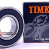 TIMKEN 6205 2RS Deep Groove Ball Bearing, Rubber Sealed 25x52x15 mm - Image 2