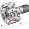 INA GERMANY KRV72 PP Cam Follower Track Roller Bearing 24x72x29 mm - Image 3