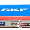 SKF 16016 Deep Groove Ball Bearing, Open, No Seals 80x125x14 mm