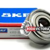 SKF 6302 ZZ C3 DEEP GROOVE BALL BEARING, METAL SHIELDED 15x42x13 mm
