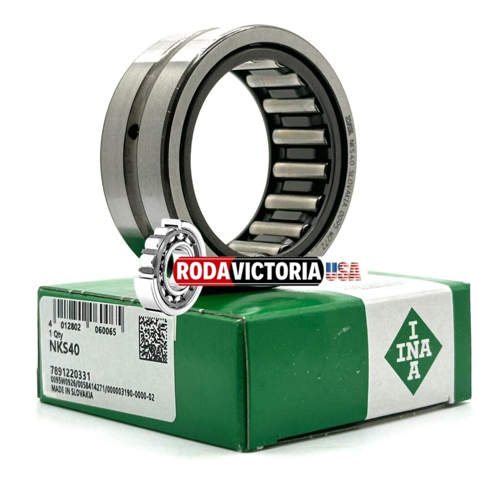INA NKS40 MACHINED NEEDLE ROLLER BEARING 40 x55x22mm - Rodavictoria USA