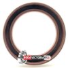 DICHTOMATIK Oil Seals 50x70x10 mm Double Lip Viton - Image 3