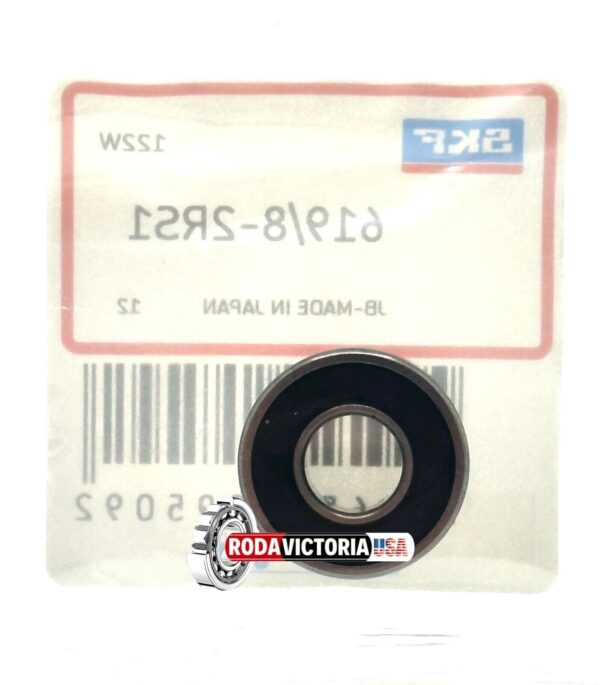 SKF 619/8 2RS1 Deep Groove Ball Bearing, Rubber Sealed 8x19x6 mm - Image 2