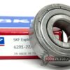 SKF 6201 ZZ C2 Deep Groove Ball Bearing, Metal Shielded 12x32x10 mm - Image 2