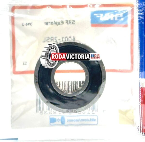 SKF 6001 2RSL C3 Deep Groove Ball Bearing, Rubber Sealed 12x28x8 mm 6001 DDU - Image 3