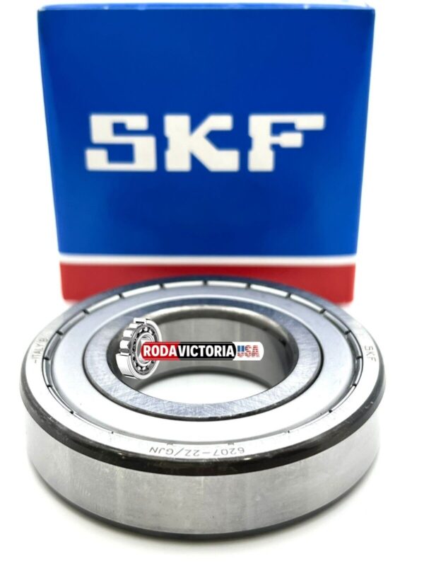 SKF 6207-2Z C3/GJN Deep Groove Ball Bearing, Metal Shielded 35x72x17 mm - Image 2