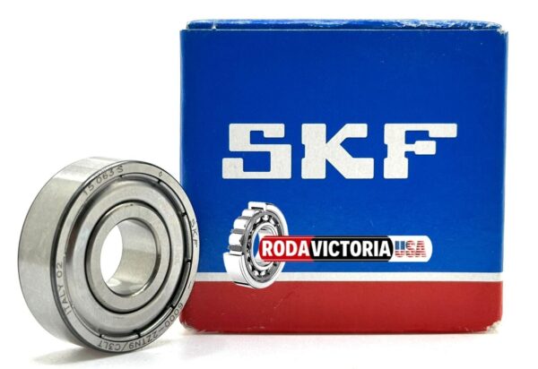 SKF 6000 ZZ TN9 C3 LT Deep Groove Ball Bearing, Metal Shielded 10x26x8 mm - Image 2