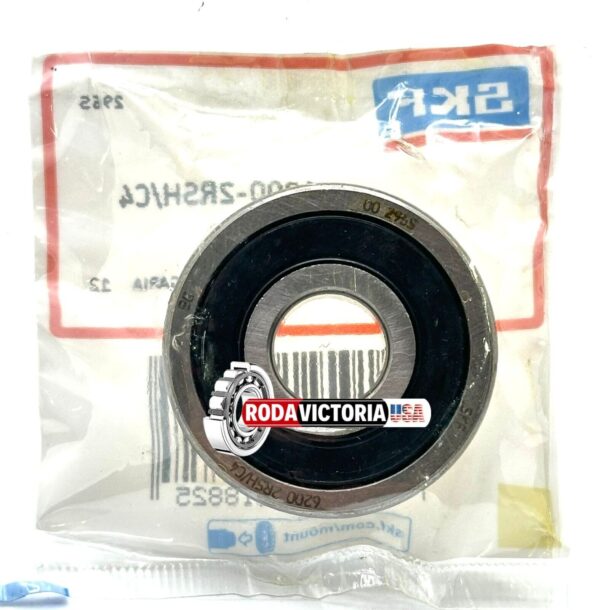 SKF 6200 2RSH C4 Deep Groove Ball Bearing, Rubber Sealed 10x30x9 mm - Image 4