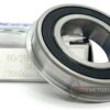 KOYO 60/28 2RS NR Deep Groove Ball Bearing, Rubber Sealed+Snap Ring 28x52x12 mm.