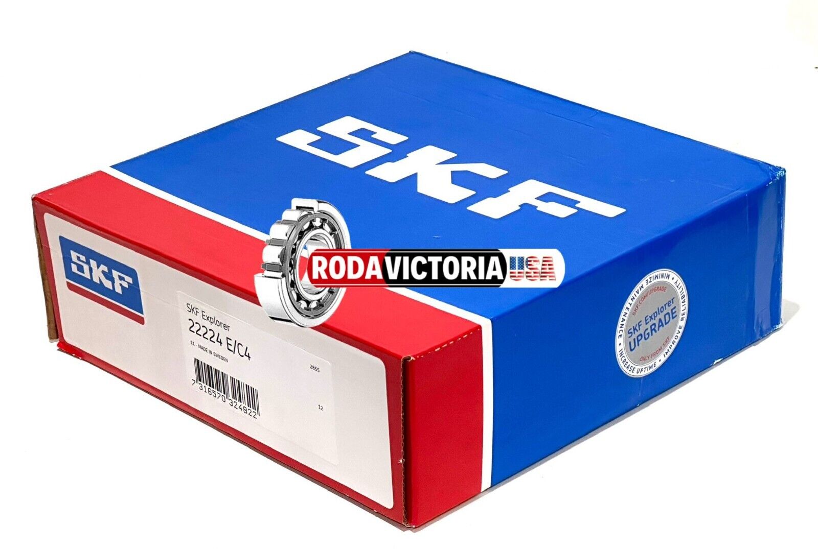 SKF 22224 E C4 SPHERICAL ROLLER BEARING 120x215x58mm - Image 3
