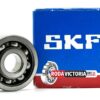 SKF 6200 RSH Deep Groove Ball Bearing, Rubber Sealed 10x30x9 mm