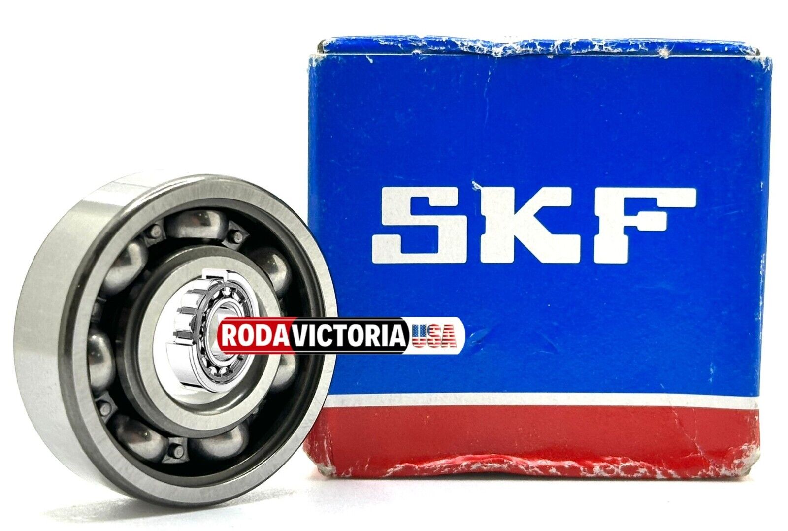 SKF 6201 RSH/C3 Deep Groove Ball Bearing, Rubber Sealed 12x32x10 mm - Image 4