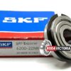 SKF 6200 ZZ NR BALL BEARING, METAL SHIELDED + SNAP RIG 10x30x9mm