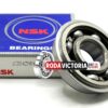 NSK JAPAN 6304 ZNR C3 Deep Groove Ball Bearing, Metal Shielded + Snap Ring  20x52x15 mm