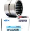 NTN JAPAN RNA6905 R Machined Needle Roller Bearing 30x42x30 mm - Image 2