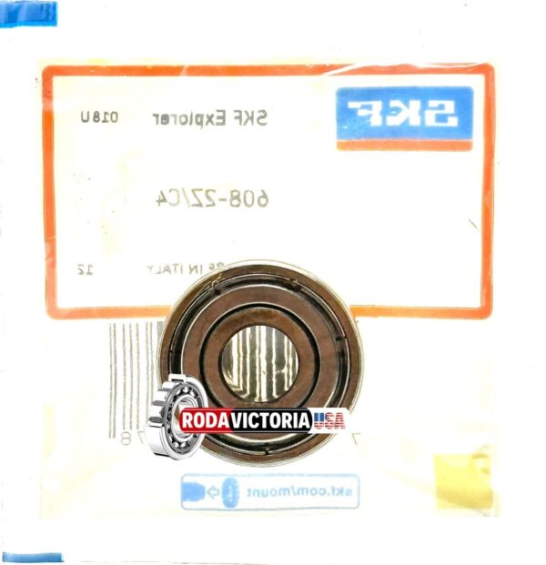 SKF 608 ZZ C4 Deep Groove Ball Bearing, Metal Shielded 8x22x7 mm - Image 4