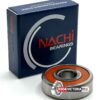NACHI 6200 2NSE Deep Groove Ball Bearing, Rubber Sealed 6200-2RS C3 10x30x9 mm