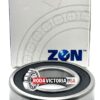ZEN 6208 2RS C3 Deep Groove Ball Bearing, Rubber Sealed 40x80x18 mm - Image 2