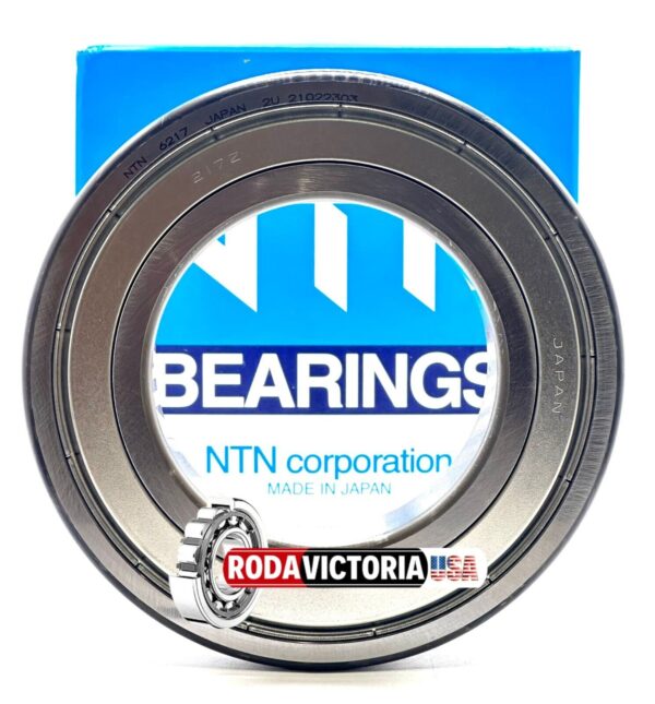 NTN JAPAN 6217 ZZ/CM 5K Deep Groove Ball Bearing, Metal Shielded 85x150x28 mm