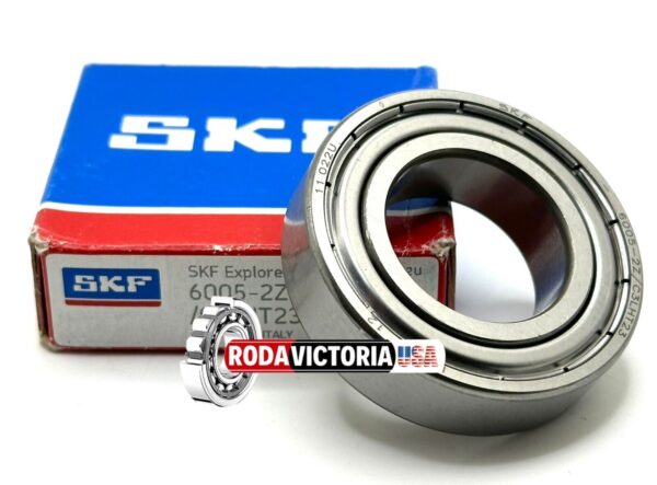 SKF 6005 ZZ LHT23 Deep Groove Ball Bearing, Metal Shielded 25x47x12 mm