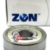 ZEN 6300 ZZ Deep Groove Ball Bearing, Metal Shielded 10x35x11 mm
