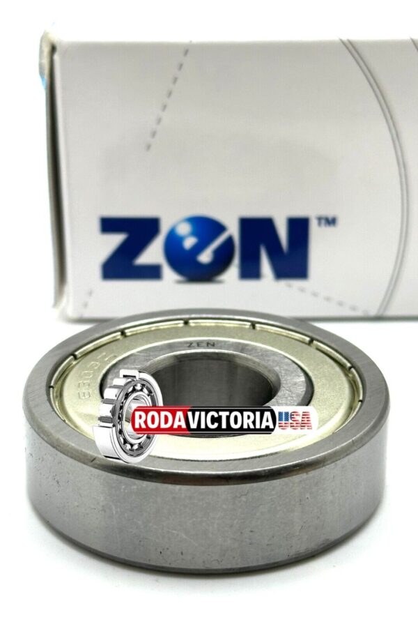 ZEN 6300 ZZ Deep Groove Ball Bearing, Metal Shielded 10x35x11 mm