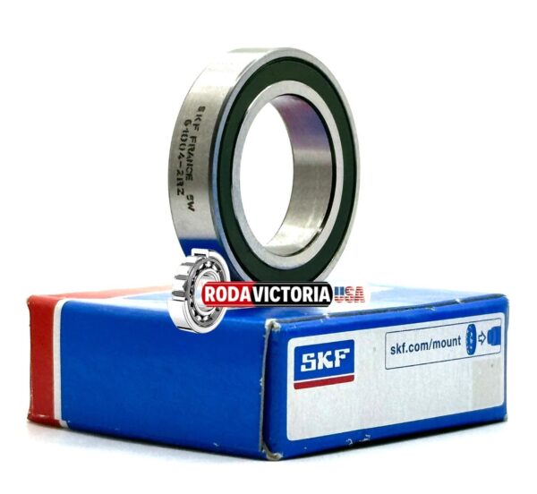 SKF 61804 2RZ Deep Groove Ball Bearing, Rubber Sealed 20x32x7 mm - Image 2