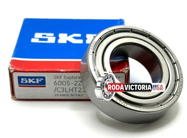 SKF 6005 ZZ/C3 LHT23 Deep Groove Ball Bearing, Metal Shielded 25x47x12 mm - Image 2